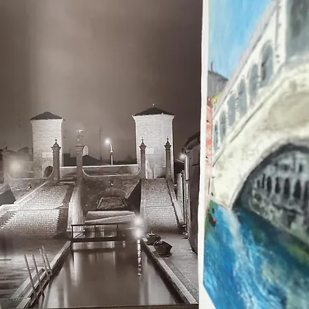 Casa Blu Di Pomposa Vista Mare شقة